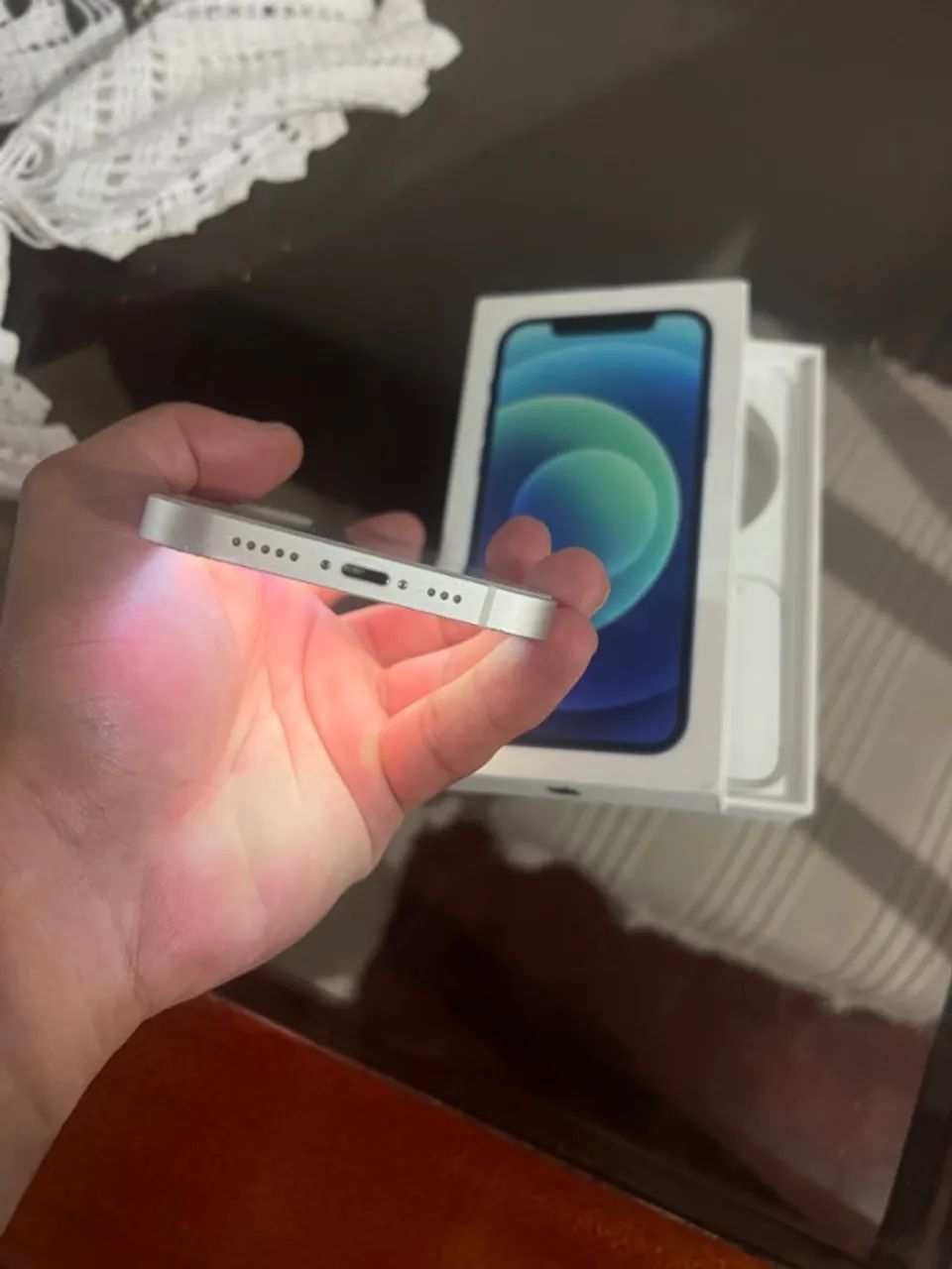 iPhone 12 128GB Branco - Ótimo estado + Caixa - Foto 4
