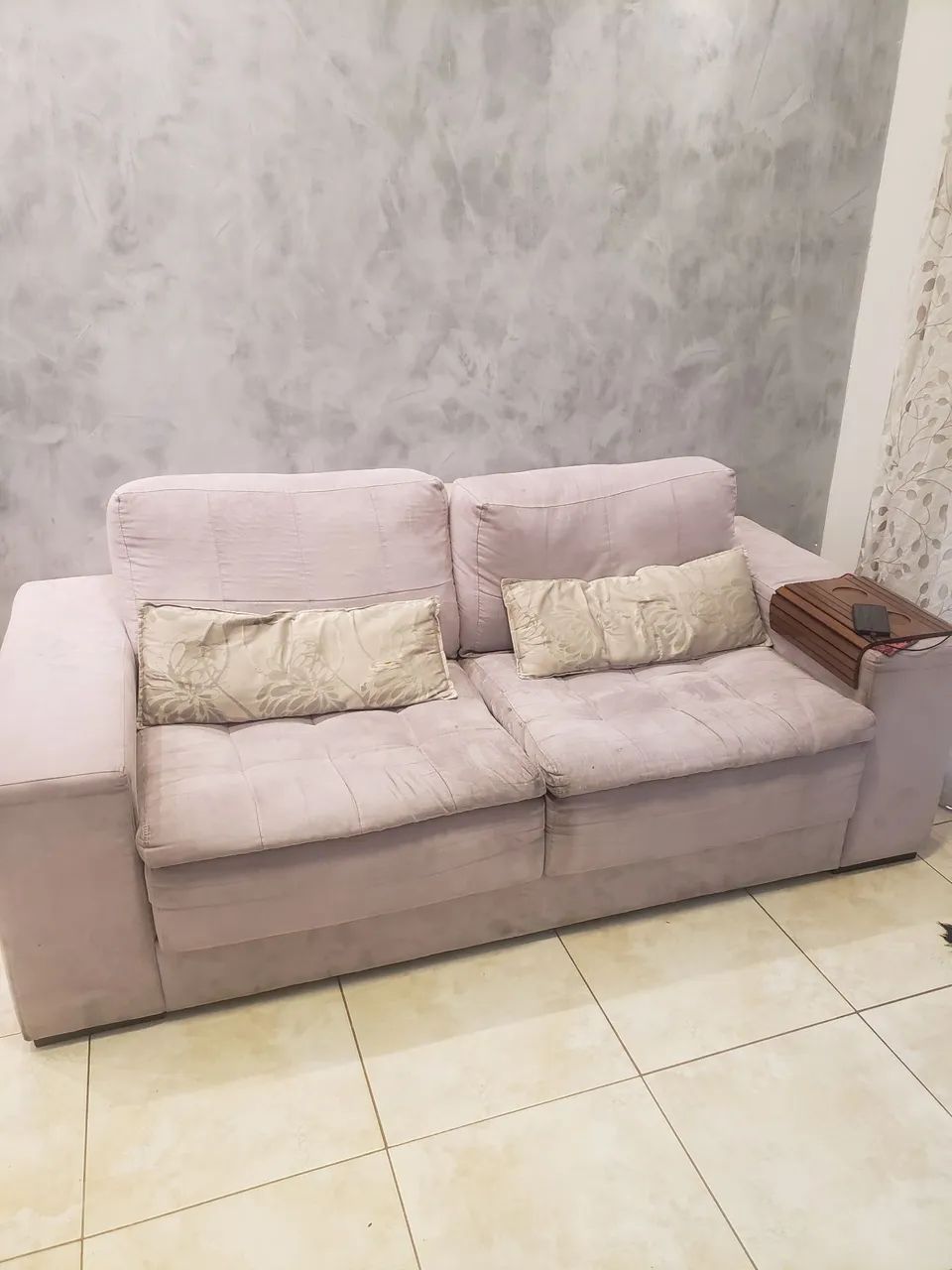 Sofá Sued pouco uso