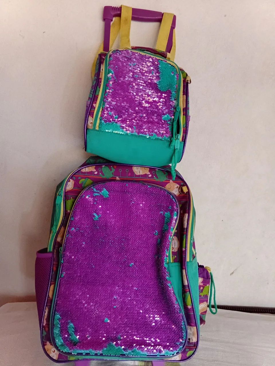 Mochila com lancheira  - Foto 2