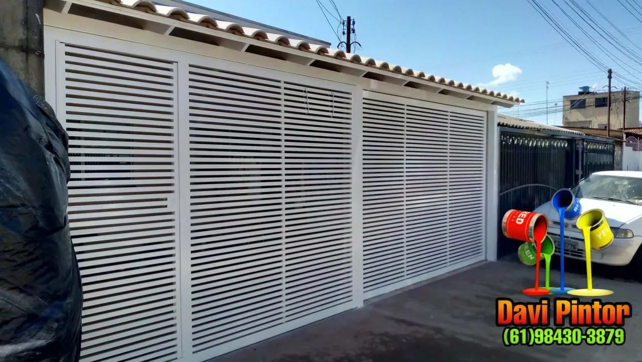 Pintor de portões e grades Ceilândia  - Foto 4