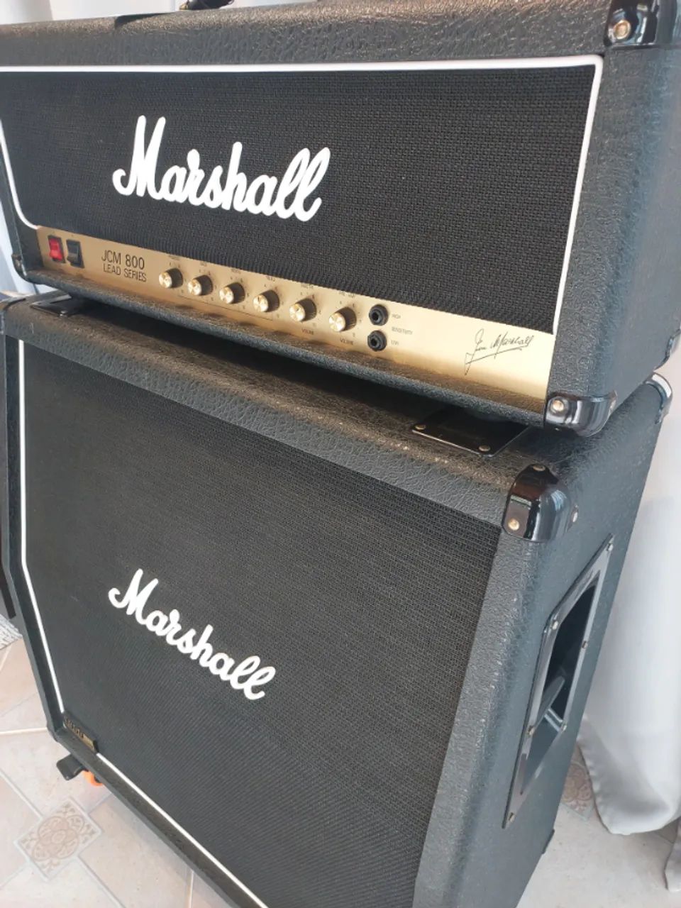 Amplificador Marshall Jcm800 2203 + Gabinete 1960