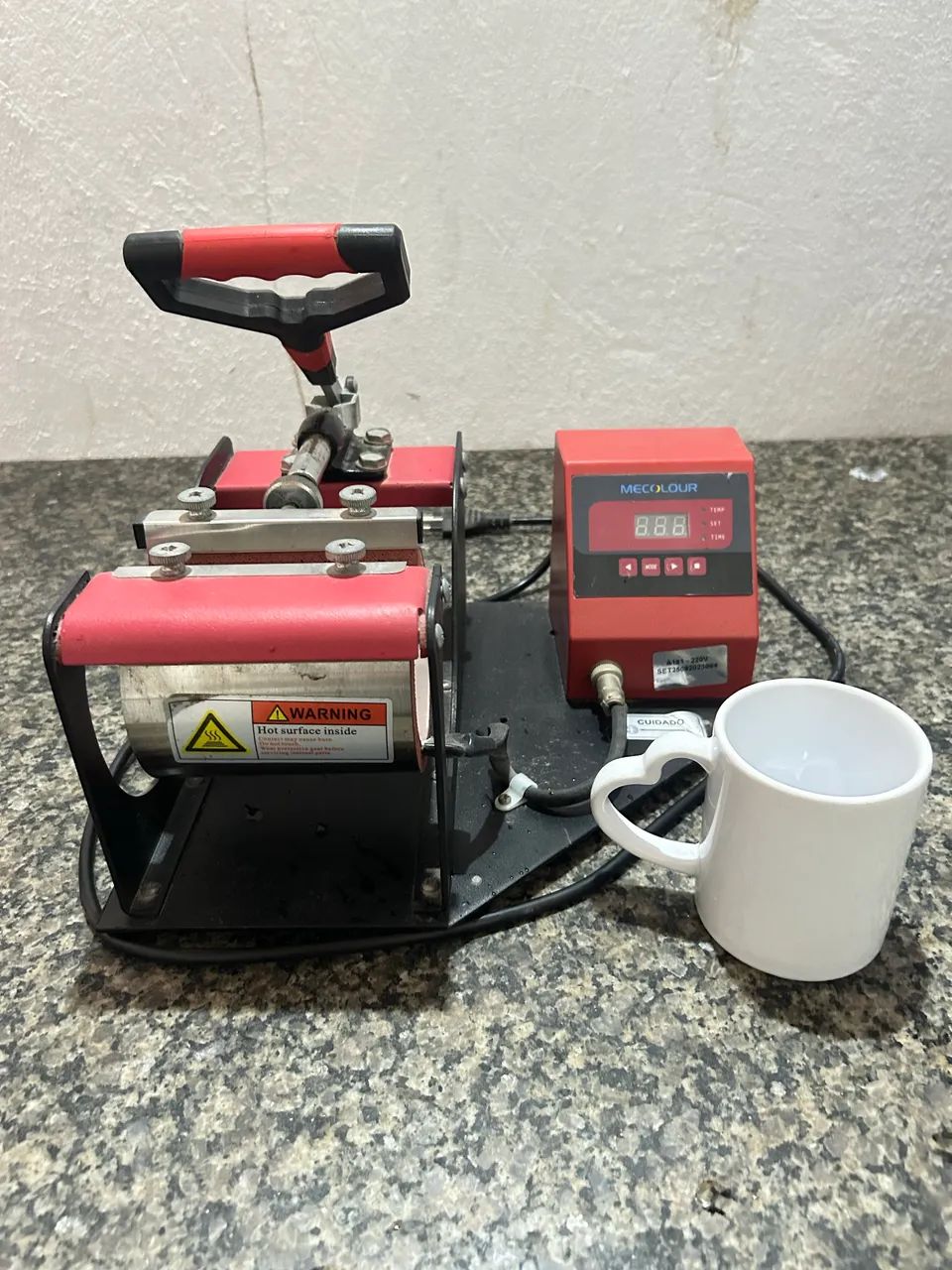 Prensa térmica para canecas   - Foto 5