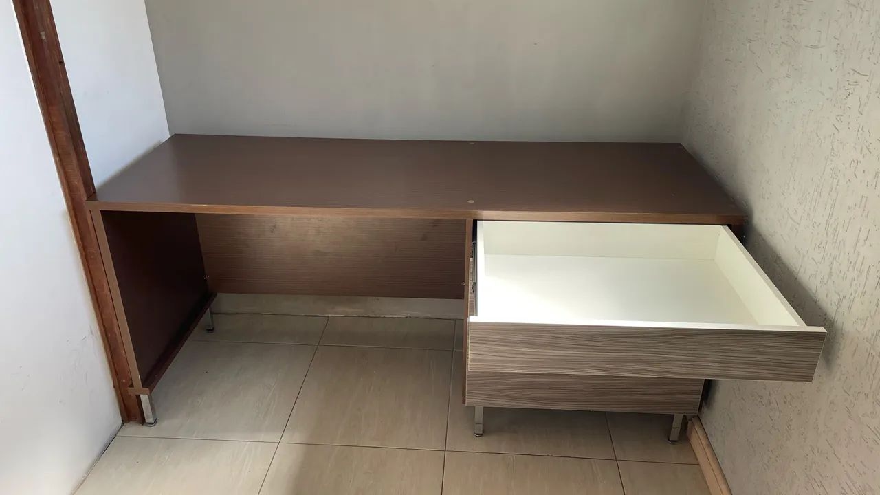 Mesa escritório 100% MDF - Foto 5