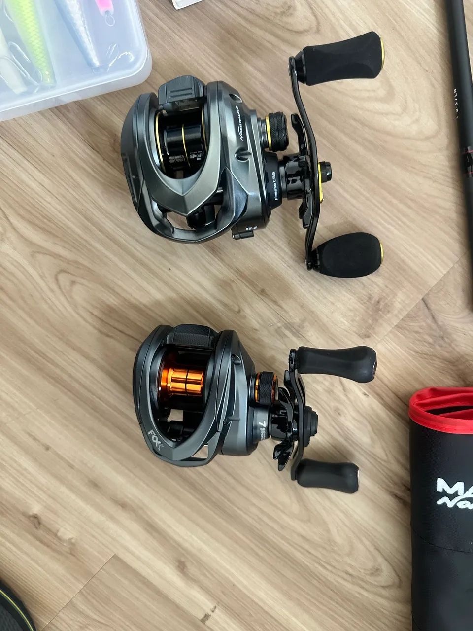 Kit pesca carretilha completo - Foto 3