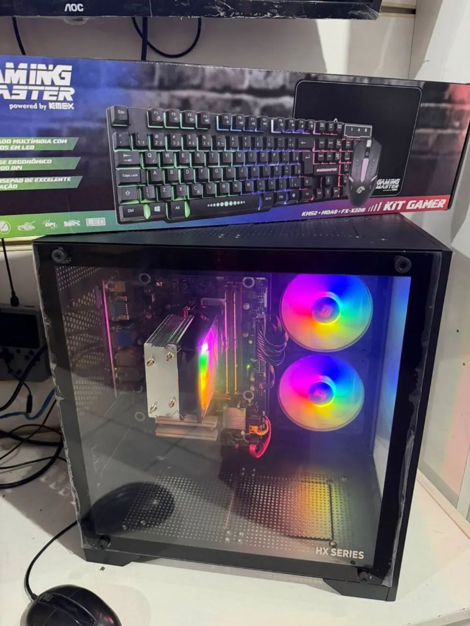 Pc Gamer AQUÁRIUM GEFORCE 8GB Novo Lacrado na Caixa 