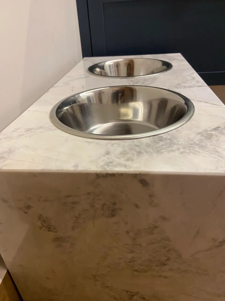 Comedouro em mármore para pet - Foto 3