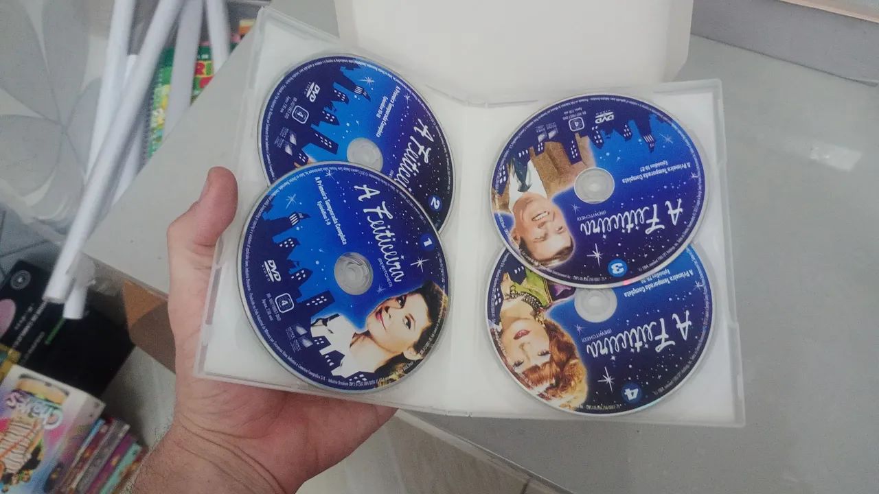 Dvd A feiticeira a série completa box - Foto 4