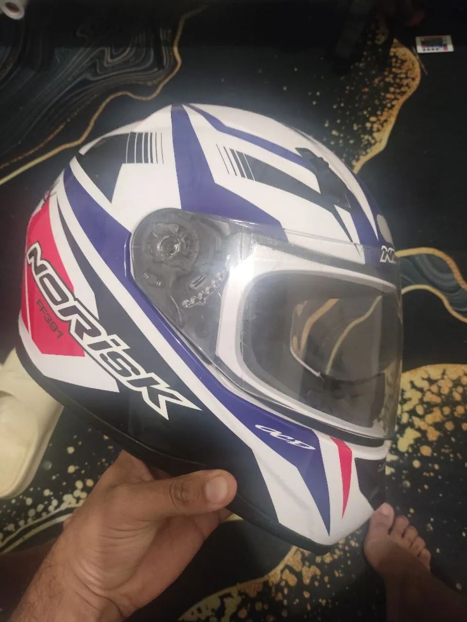  Capacete norisk   troco em placa de vídeo 