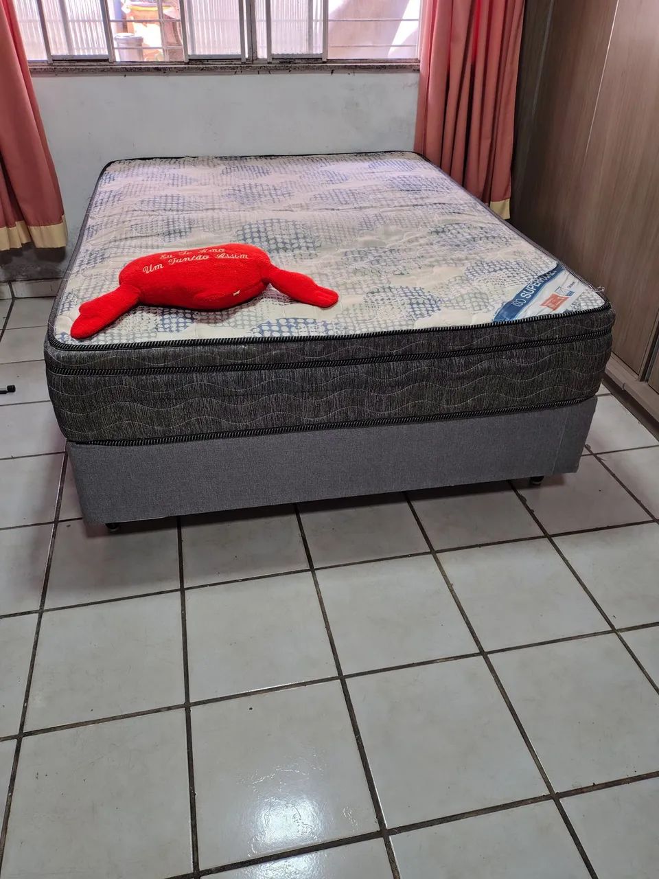 Cama Box e Colchão 