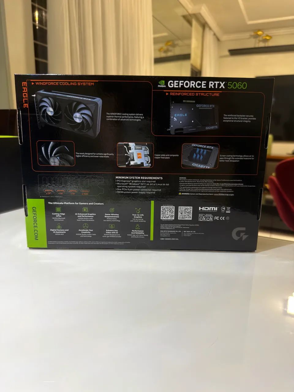 GeForce RTX? 5060 EAGLE OC 8G - Foto 2