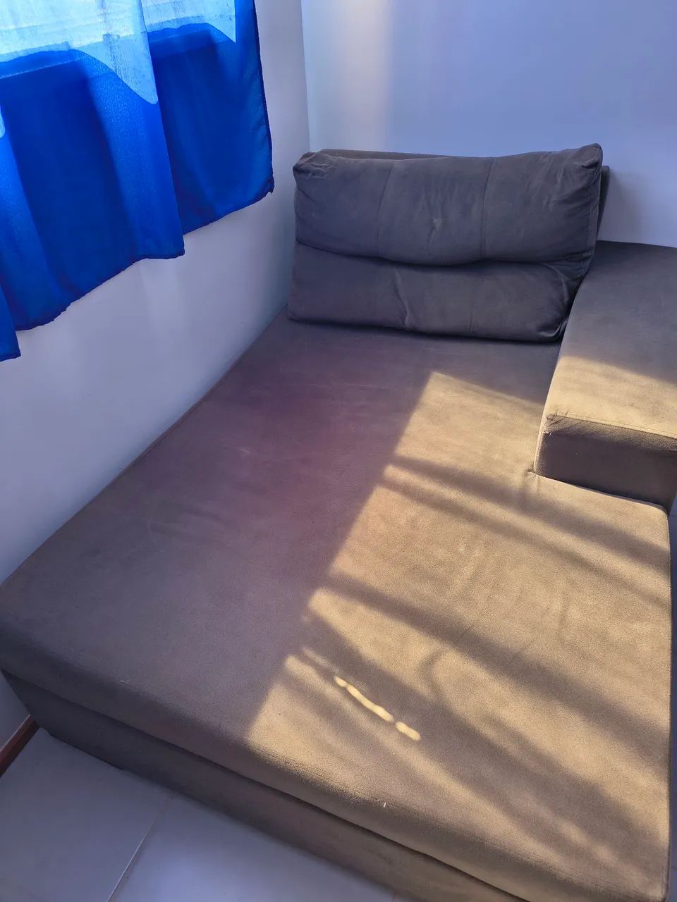 Chaise marron chocolate 1.10x1.65. - Foto 2