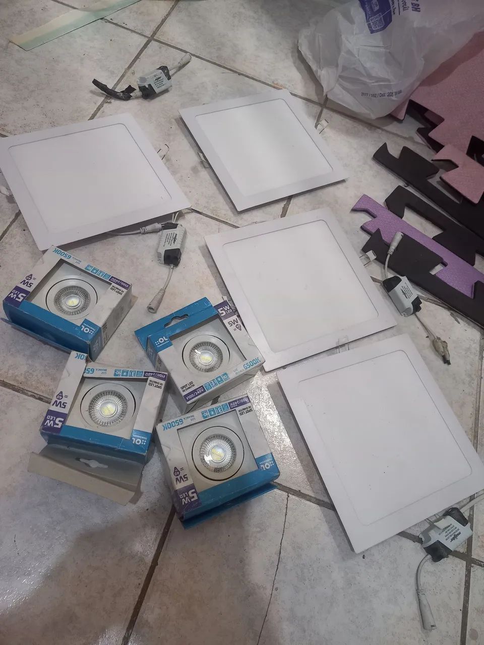 Lampada Led embutir 