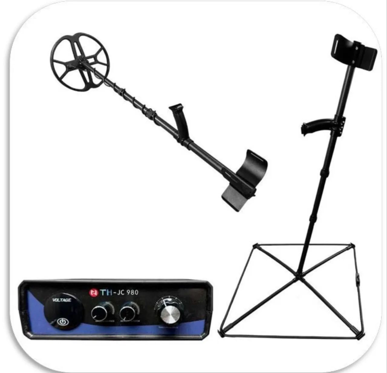 Detector de Metais Treasure Hunter TH-JC980 - Excelente Estado - Foto 4