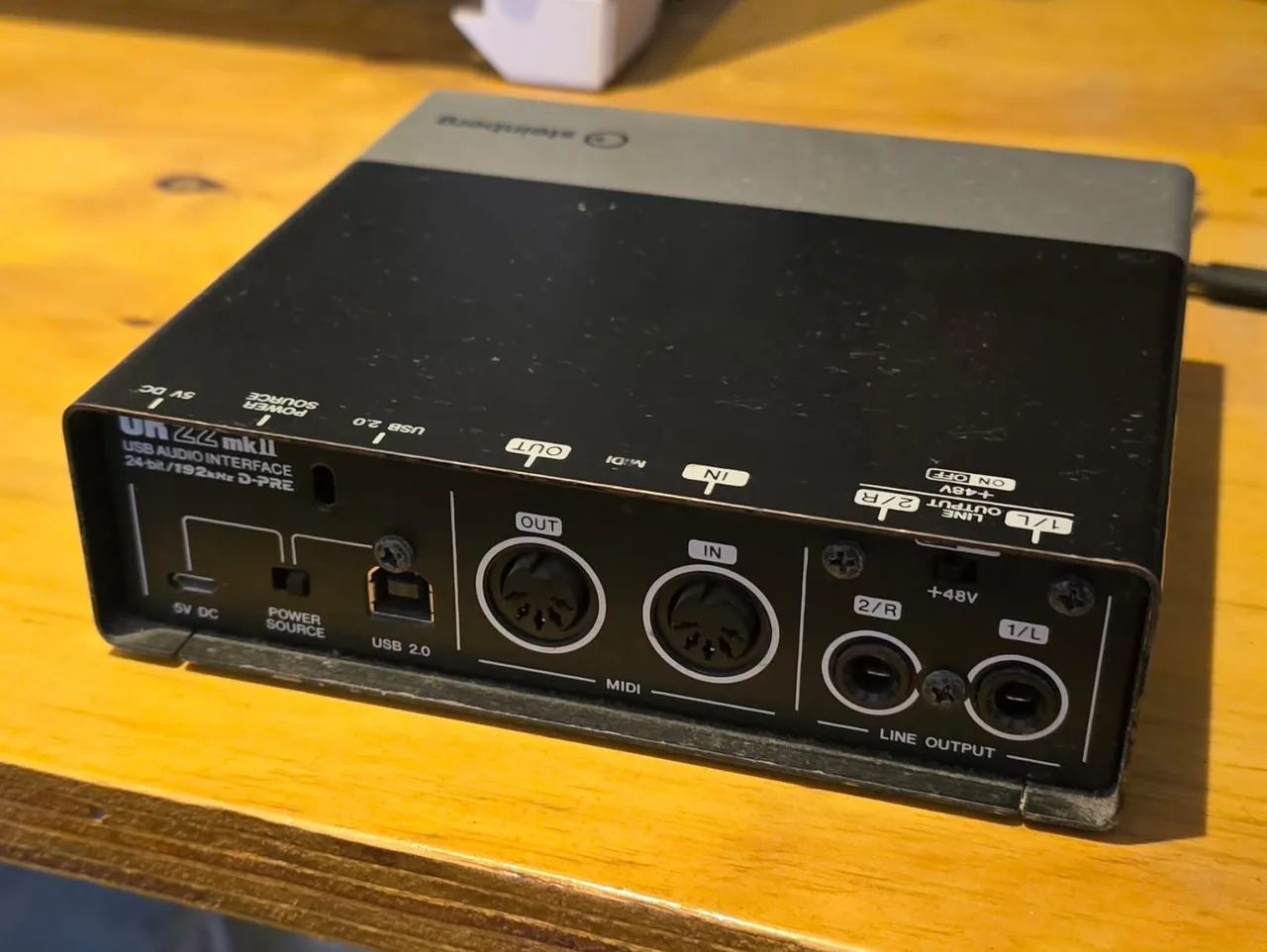 Interface de Áudio Steinberg UR22 MKII USB 24-bit/192kHz - Excelente Estado - Foto 2
