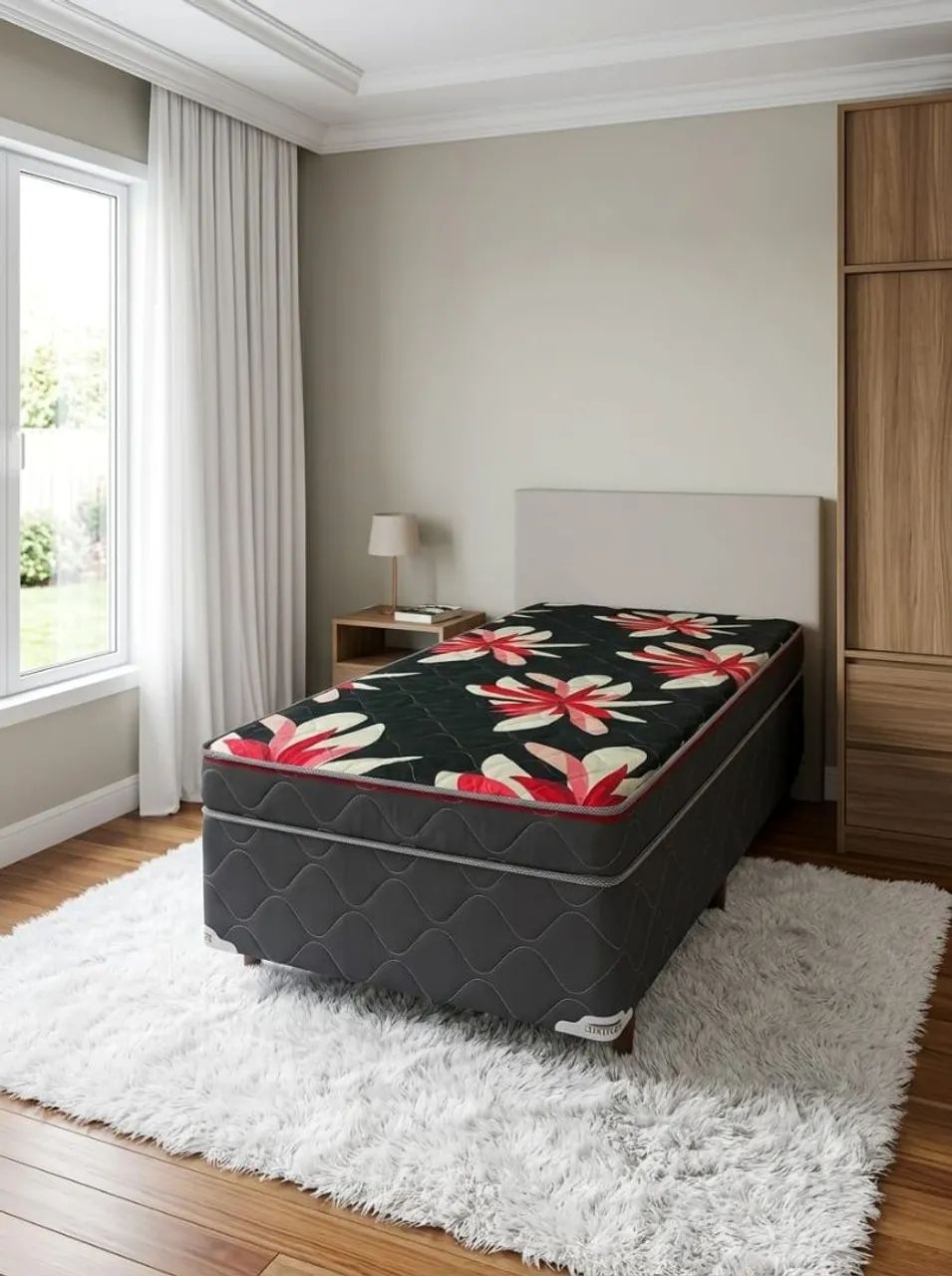 CAMAS BOX SOLTEIRO BEM CONFORTÁVEL NOVOS COM ENTREGA GRÁTIS  - Foto 2