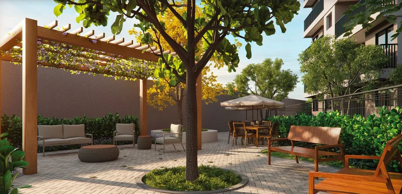 2 quartos de 45 a 50m² na Aurora, perto de tudo