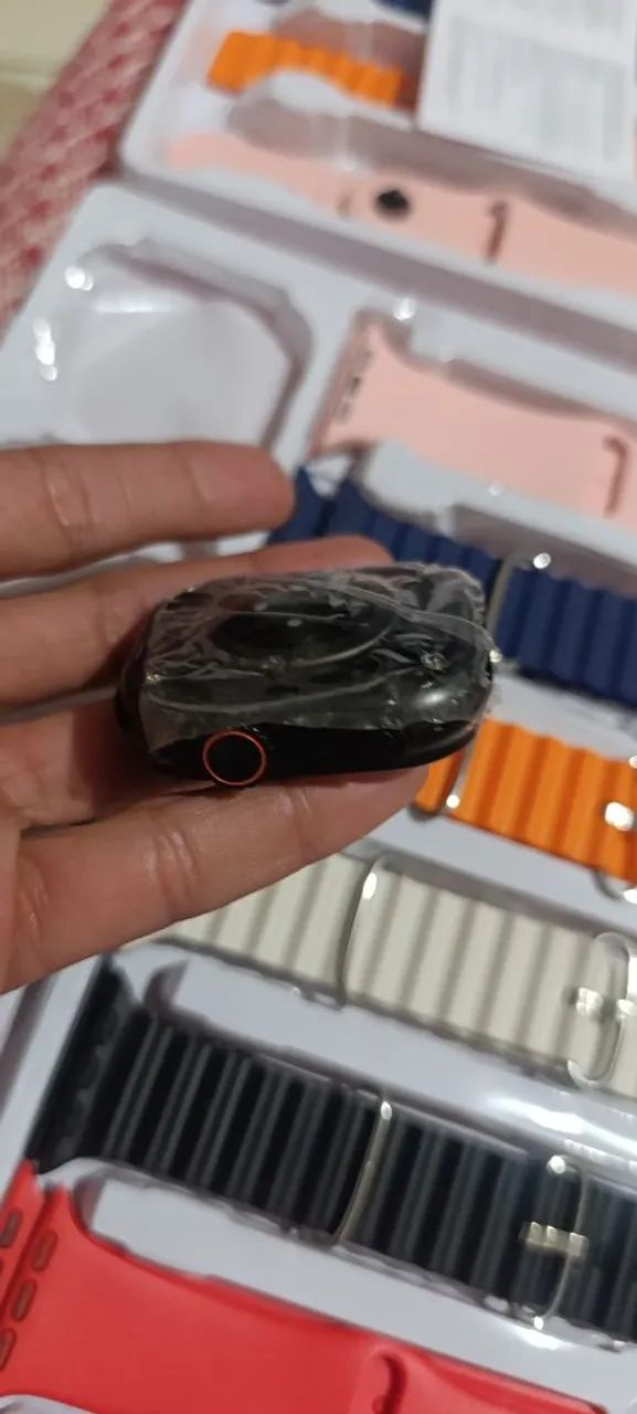 Smartwatch ultra 9. Com 7 pulseiras  - Foto 3