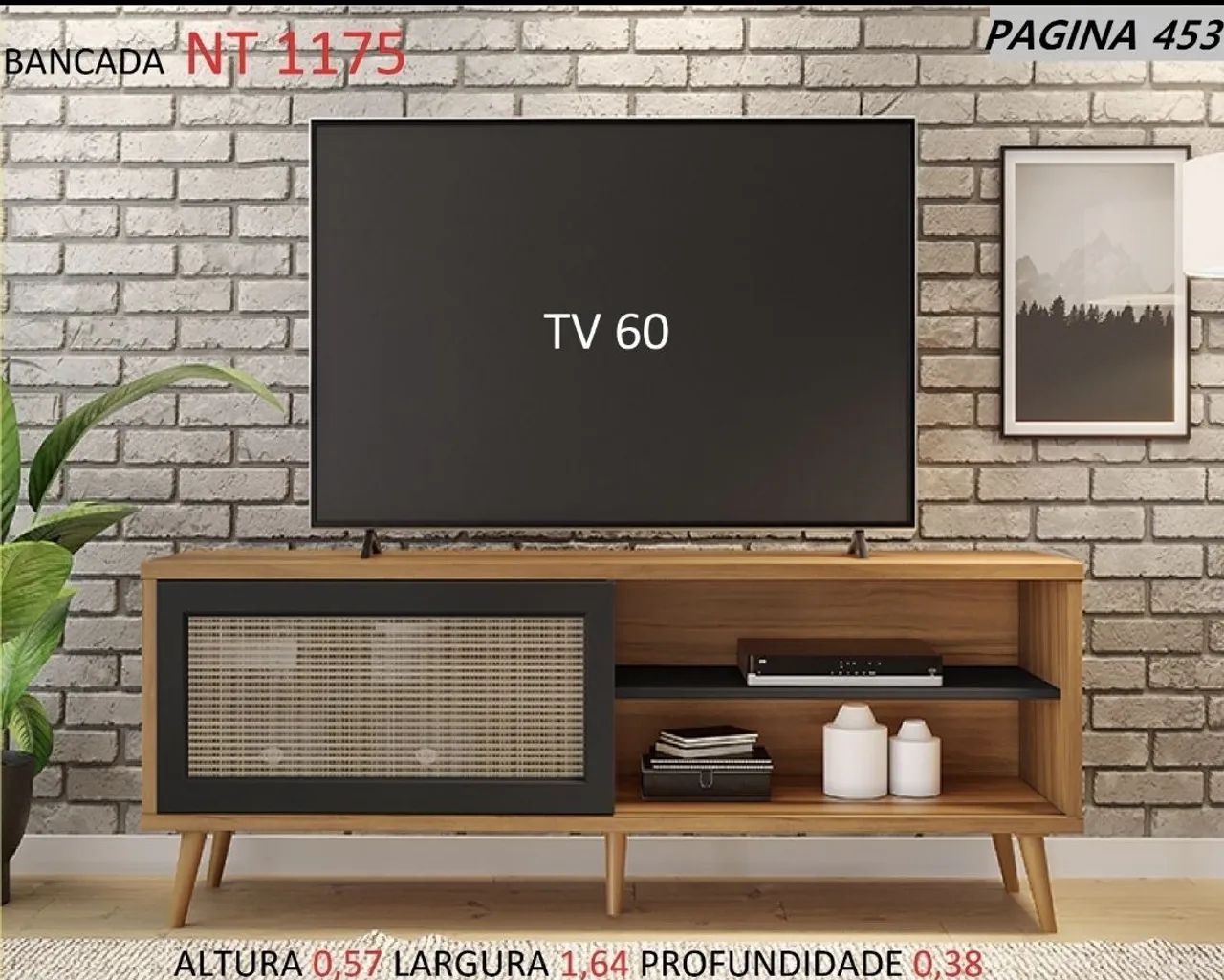 Rack para 60 polegadas 