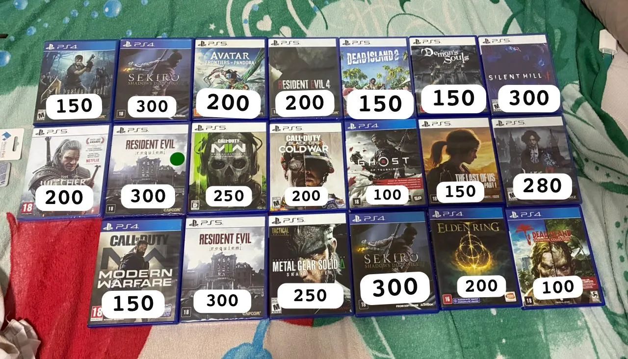 Jogos ps4/ps5 