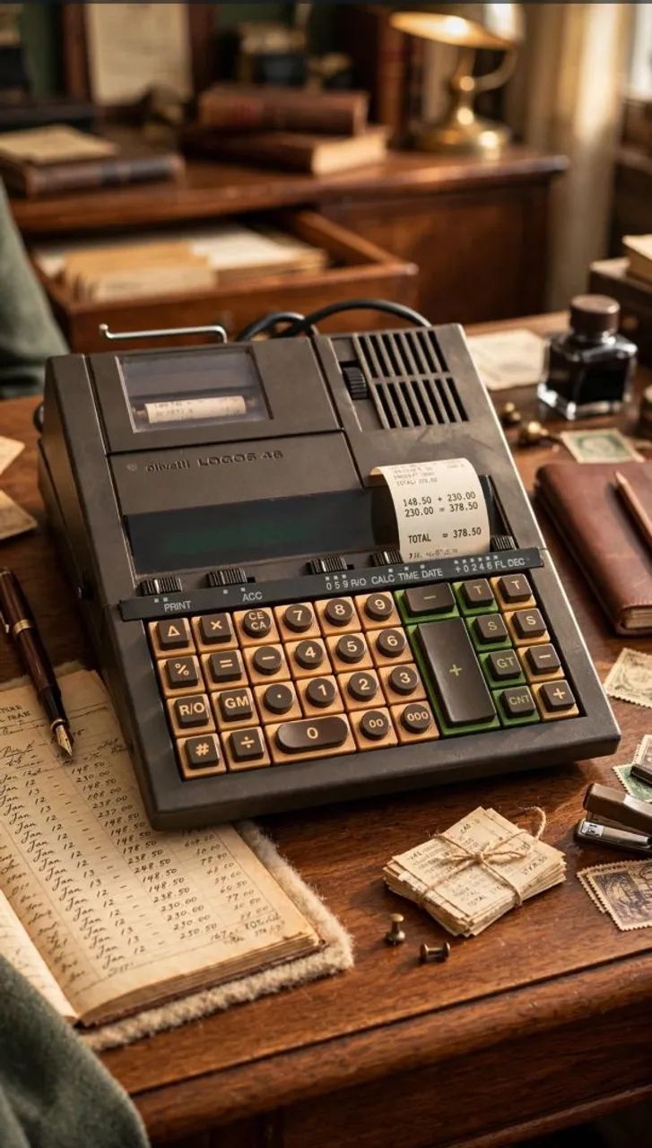 Calculadora Olivetti 49 funcionando  - Foto 2