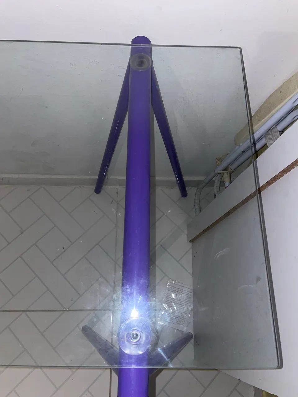 Escrivaninha de vidro - Foto 4