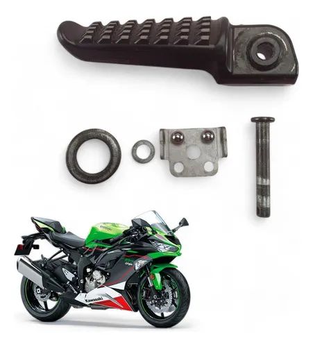 Pedaleira Traseira Direita Kawasaki Zx 6r 2023 - Peças para motos