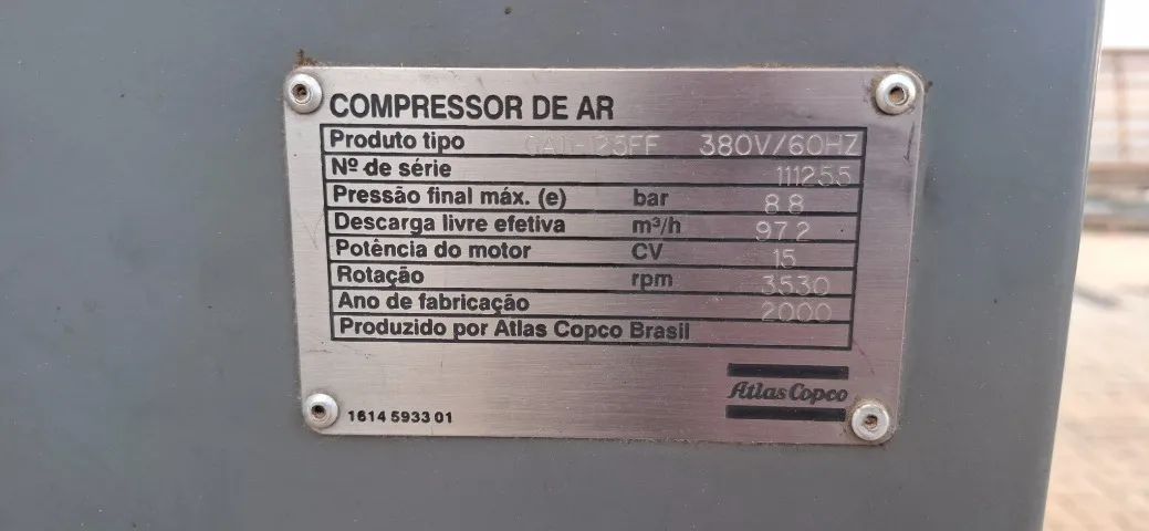 Compressor Atlas Copco GA11 - Foto 5