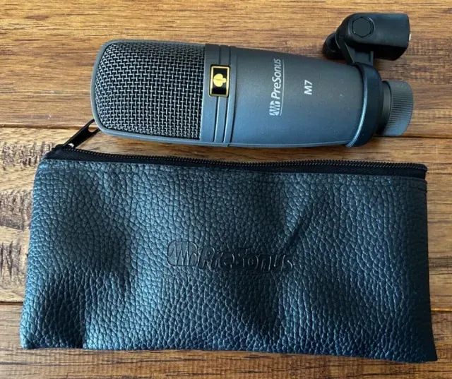 Microfone Condensador M7 Presonus + Suporte com pop filter - Foto 3