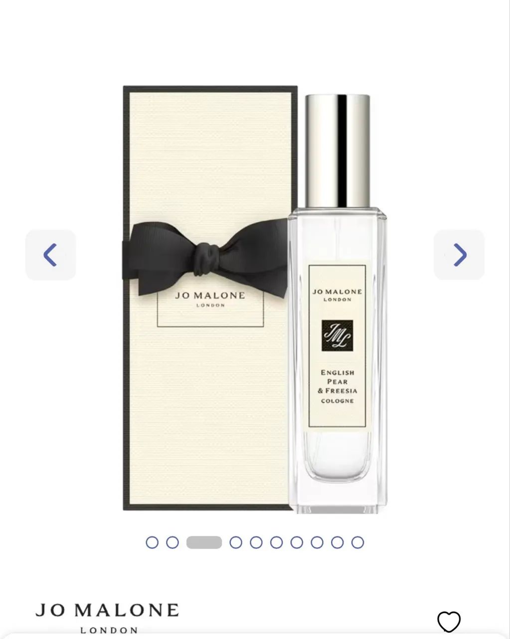 Perfume Jo Malone - English Pear & Freesia