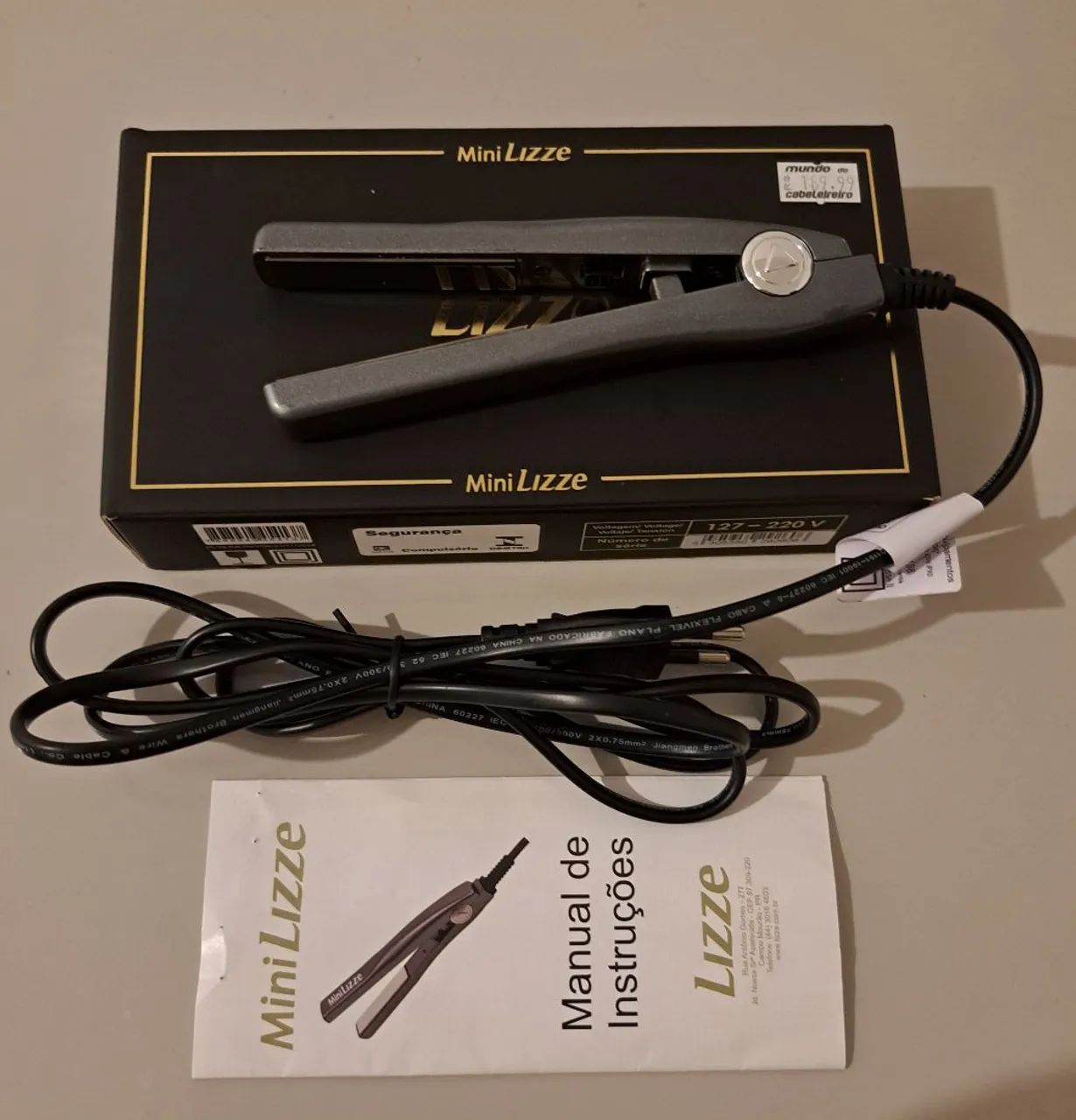 Prancha profissional Mini Lizze