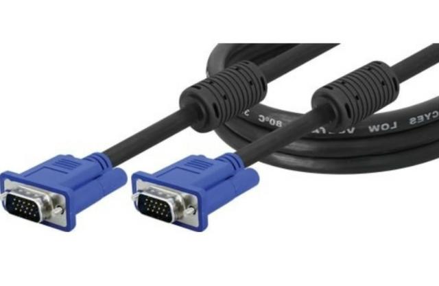 Cabo Vga Hd15 Macho X Macho com Filtro - 1.5 Mts