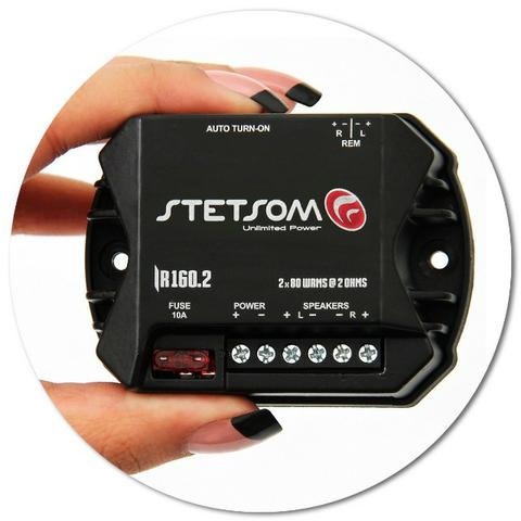 Amplificador Stetsom Iron Line Ir 160.2 160w 2 Canais - Foto 3
