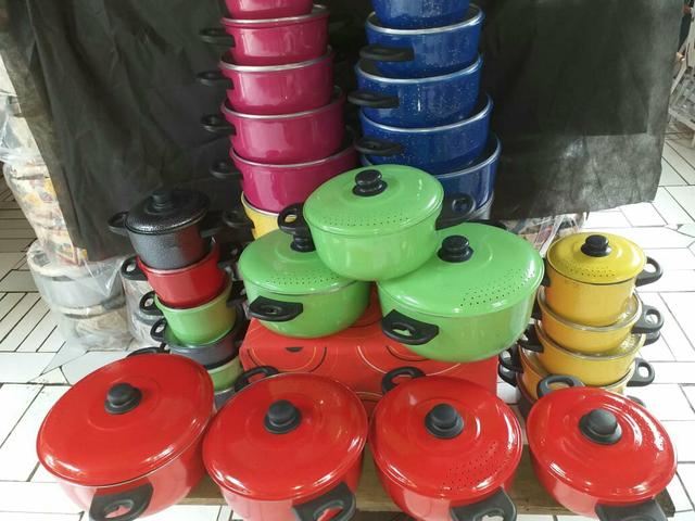 Jogos de panelas de aluminio