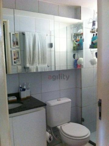 Apartamento com 2 dormitórios à venda, 63 m² por r$ 150.000 - pitimbu - natal/rn - Foto 8