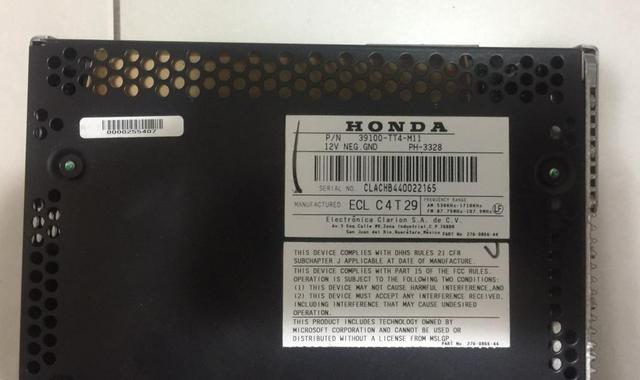 Rádio original Honda Civic - Foto 3