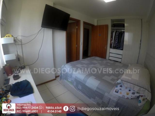 Apartamento para venda em maceió, farol, 3 dormitórios, 1 suíte, 1 banheiro, 2 vagas - Foto 14