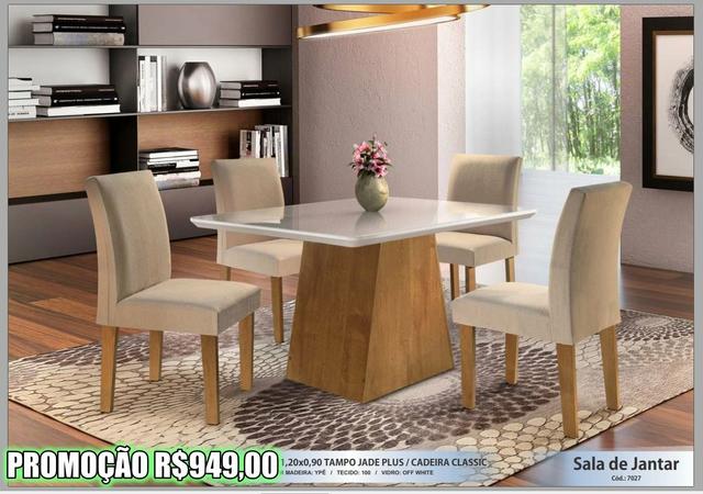 Super Promoção - Sala de Jantar em Laica - Foto 4