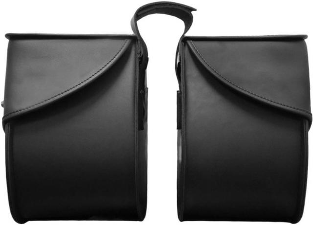 Alforge para moto couro Nomad USA - Foto 3