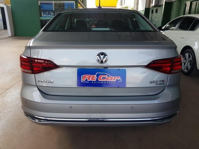 Vw virtus 1.0 higline tsi 200 2018/2019 prata completo - Foto 5
