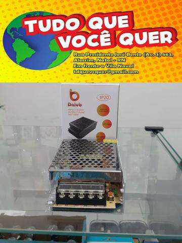 Fonte chaveada Metálica Colmeia Cftv 12 Volts 5ª