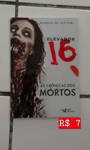 Livro "As Crônicas dos Mortos" de Rodrigo de Oliveira