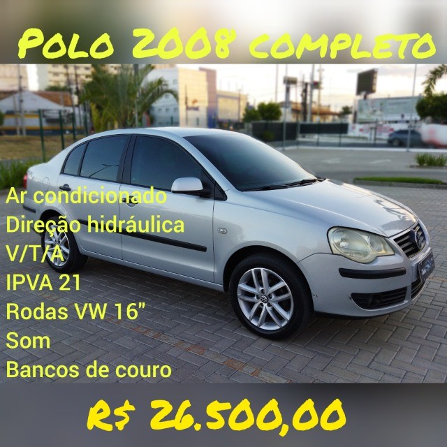POLO SEDÃ 2008 TODO ORIGINAL
