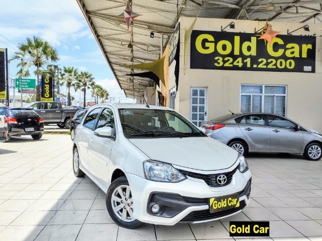 TOYOTA ETIOS XLS AT 2018   PADRAO GOLD CAR  