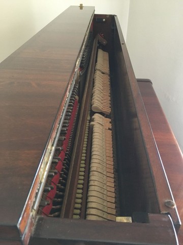 Piano Fritz Dobbert Modelo 102 IB Brilhante - Foto 4