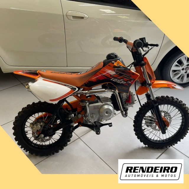 Mini Moto De Trilha 125cc Usada