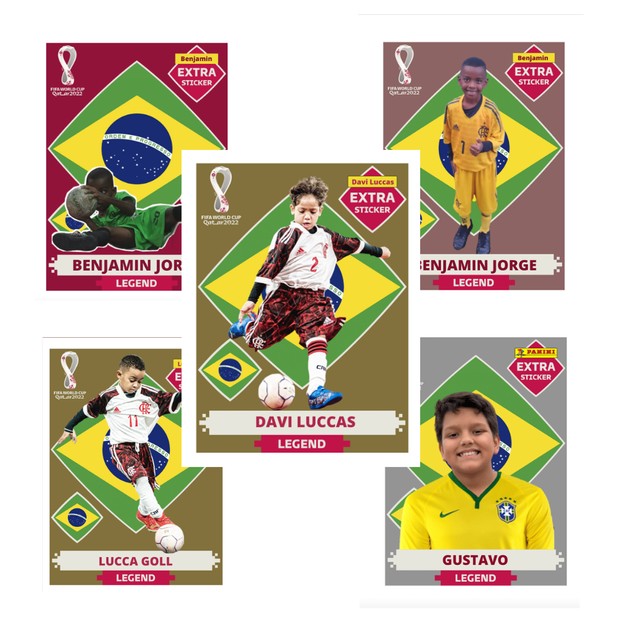 Figurinhas Personalizadas do Álbum da Copa 