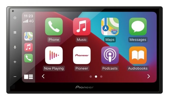 Central Multimidia DMH-A4480BT Apple carplay Android auto Pioneer novo 1 ano de Garantia - Foto 2