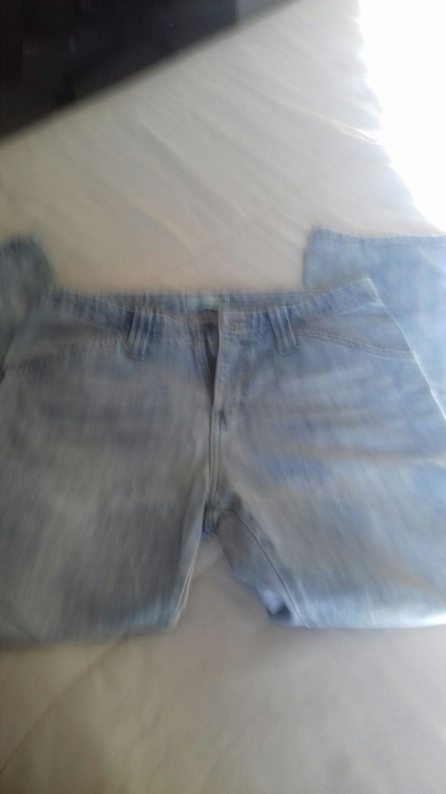 Calça jeans clara 42