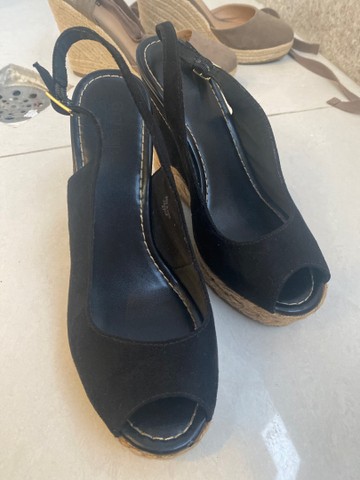 Sapato e sandalia anabela 38 - Foto 4
