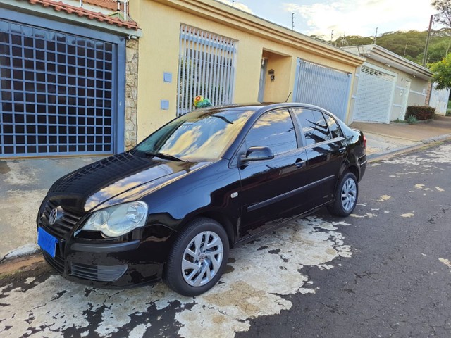 polo sedan preto 2007